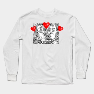 Aliens in love Long Sleeve T-Shirt